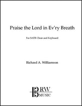 Praise the Lord in Ev'ry Breath SATB choral sheet music cover